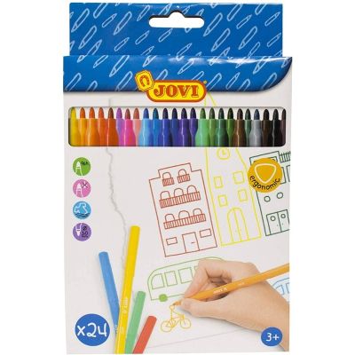 Jovi Box 24 Felt Pens Assorted Colors 1624