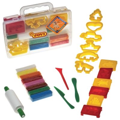 Jovi Plastilina Case 8 Bars 25 G + 1 Roller + Accessories No: 230