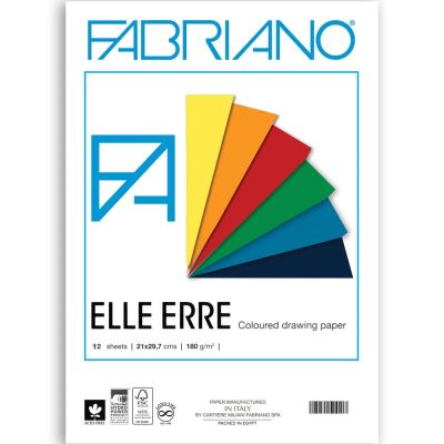 اسكتش رسم فبريانو 180 جم الوان غلاف مطبوع A4 /12