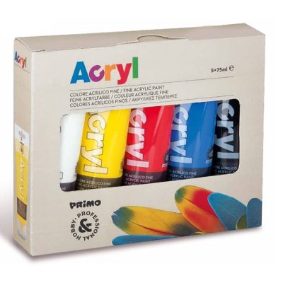 طقم اكريليك 5 لون 75 مللى رقم 421 TM5