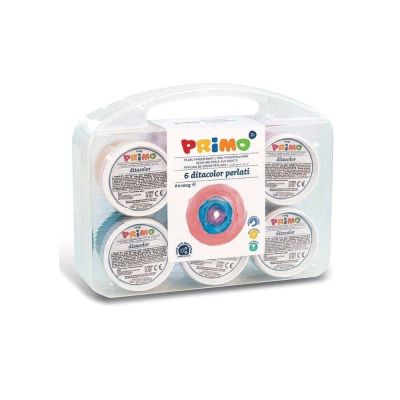 طقم تلوين بالاصابع للاطفال 6 لون * 100 مللى رقم 221TD100SP