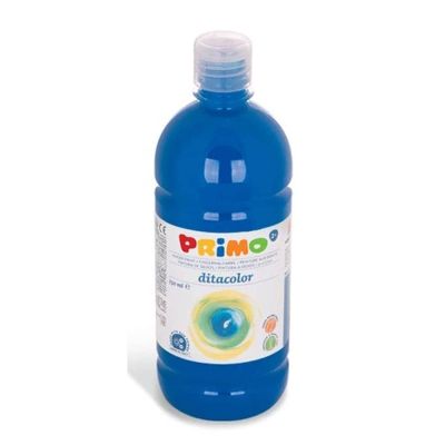 زجاجة تلوين بالاصابع 750 مللى أزرق رقم 227TD750 - 501