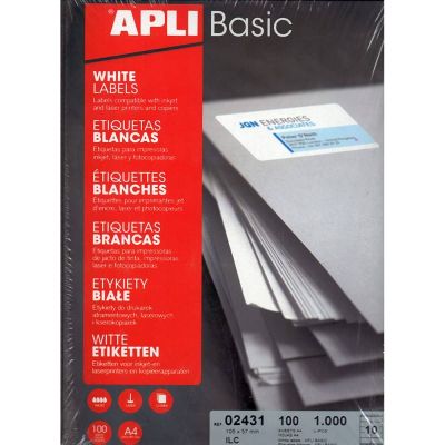 فرخ ليبل متعدد Basic مقاس 57*105 ملم A4/10