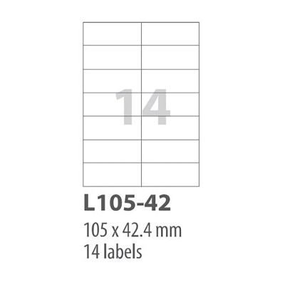 فرخ ليبل للتصوير مقاس 42.4*105 مللى A4/14