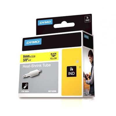 شريط لطابعات RHINOPRO اصفر 9م*1.5متر شرنك تيوب رقم P/N 18054