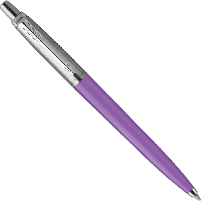 قلم جاف باركر ازرق Jotter جسم موف