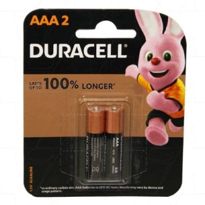 Duracell 100% Longer 1.5V Aaa 2