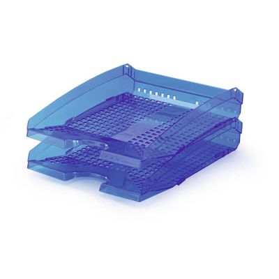 تراى مكتب مفرد ديورابل ازرق شفاف رقم trend 1701626540