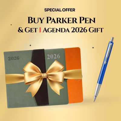 عرض أشتري قلم جاف ازرق فيكتور وأحصل علي أجنده 2026 هدية