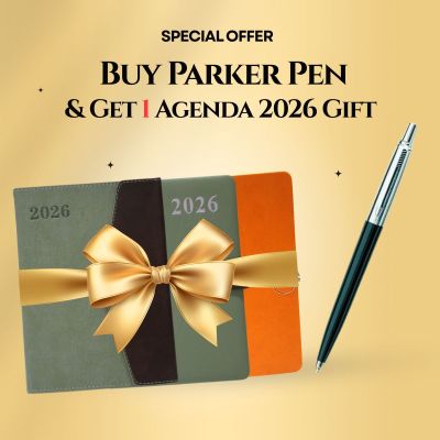 عرض أشتري قلم جاف باكر ازرق Jotter جسم اسود وأحصل علي أجنده 2026 هدية