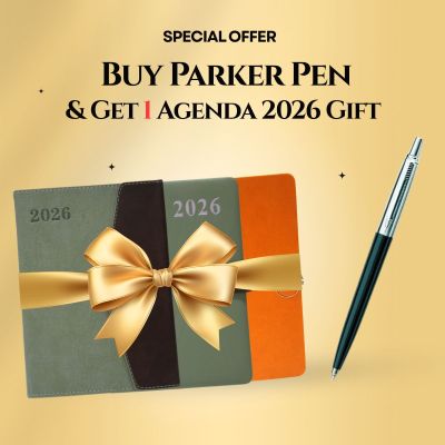 عرض أشتري قلم جاف باكر ازرق Jotter جسم اسود وأحصل علي أجنده 2026 هدية