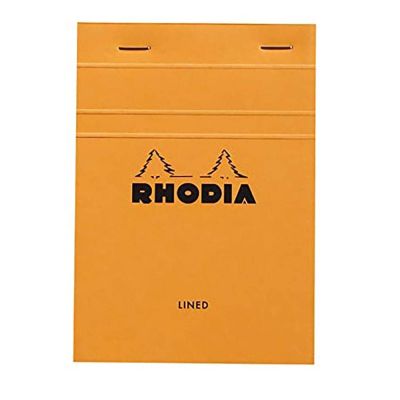 بلوك نوت RHODIA بكعب 14.8*10.5. سم 80 جم 80 ورقة برتقالى رقم 13600C