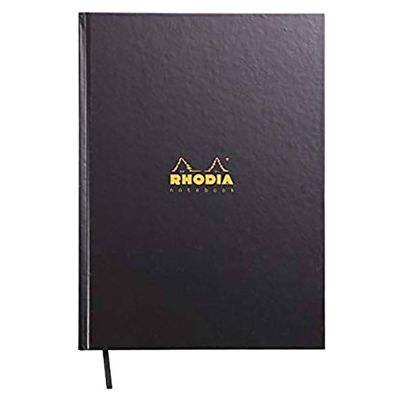 نوت بوك RHODIA بكعب 29.7*21. سم 90 جم 96 ورقة أسود رقم 19056 C