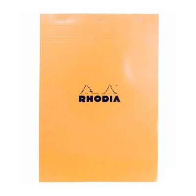 بلوك نوت RHODIA بكعب مربعات 5*5 سم 80 جم 80 ورقة برتقالية A 4 رقم 18200C
