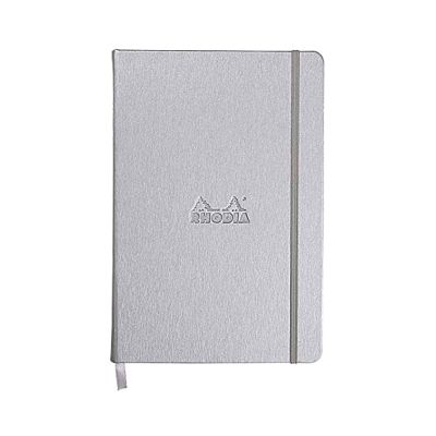 ويب نوت بوك RHODIA هارد جلد باستيك 14*21 سم 90 جم 96 أزرق برتقالي رقم 118748C