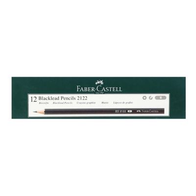 Faber-Castell Graphite Pencil, Black B Without Eraser B 5242212201250 Box Of 12