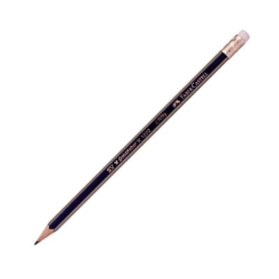 قلم رصاص خشب جولد فابر باستيكة 1222 2B رقم 5165122202250