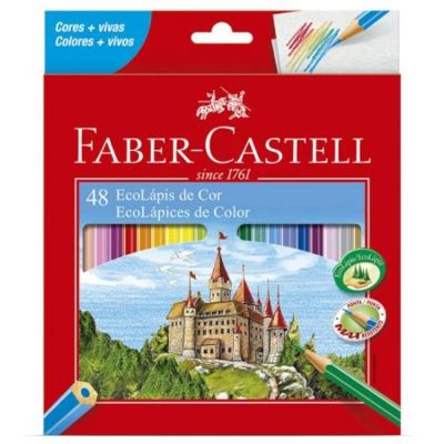 طقم ألوان خشب طويل علبه كرتون /48 رقم 5171120148250