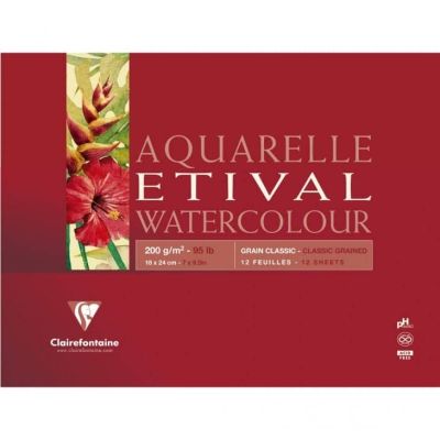 اسكتش رسم اكوريل مقاس 18*24سم كعب لصق 300جم 10ورقة رقم 96395C