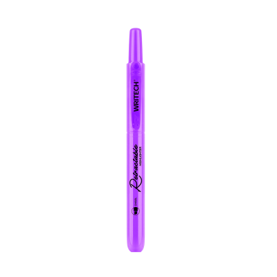 Writech Highlighter Neon Purple Retractble No. W-805S/12-5