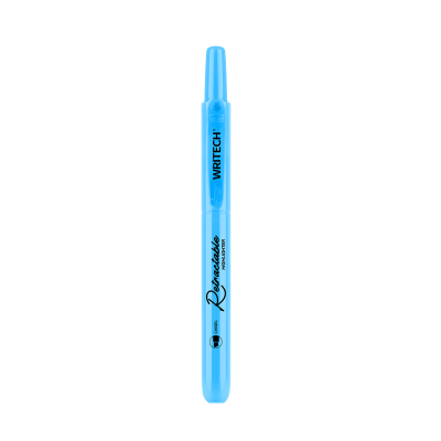 Writech Highlighter Sky Blue Retractble No. W-805S/12-7