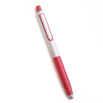 قلم جيل بسوستة 0.7مم سريع الجفاف سن بلية Writech Ink Red Space Up Gel رقم W-0154M/12-6