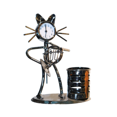 مقلمة مكتب مجسم معدن جيتار بالمنبه رقم A212