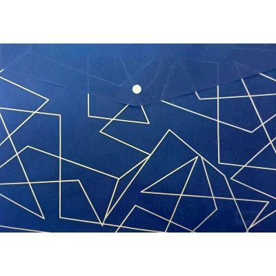 حافظة بكبسولة سادة شفافة ملونة 23.5*33سم رقم JL-D0022