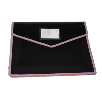 حافظة بكبسولة بوكس بلاستيك سادة شفاف الوان + نيم كارت 36*28.5 رقم XS-709