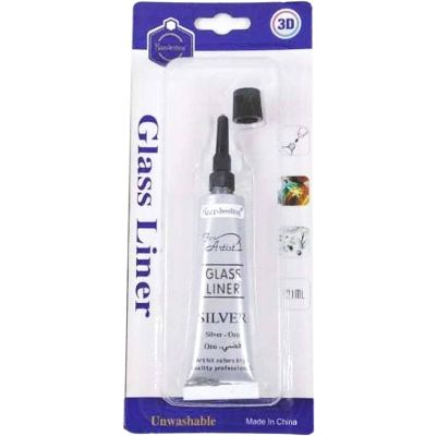 انبوبة محدد للزجاج 21مللى Keep Smiling Silver رقم 7921