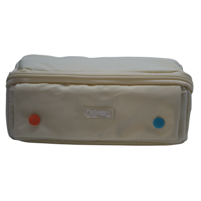 مقلمة قماش بسوستة + جيب 2كبسولة Yescholar رقم 9222