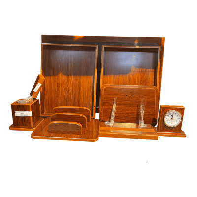 طقم مكتب خشب 9قطعة رقم 109A