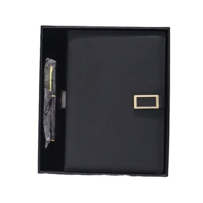 نوت بوك مسطر كعب لصق مغناطيس سوفت كفر 17.5*25.5 غلاف جلد HEETON رقم A16-972