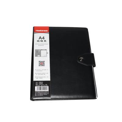 اورجنيزر جلد بكبسولة + ألة حاسبة + غيار 30ورقة 24.5*32.2سم Heeton رقم Q8839