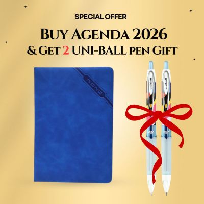 أحصل علي عرض أشتري أجنده 2026 رقم CT-7007 وأستلم هديتك من أقلام يوني بول