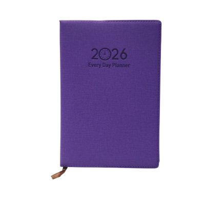 اجندة يومية سوفت كفر 15*21.5سم 2026 رقم CT-7018