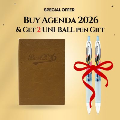 أحصل علي عرض أشتري أجنده 2026 رقم CT-7020 وأستلم هديتك من أقلام يوني بول