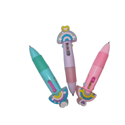 قلم جاف سن بلية مينى 4اكشن الوان رقم QQ-2702