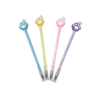 قلم رصاص سن بغطاء جسم شفاف ترتر الوان رقم N16