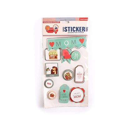 كيس استيكر اطفال اشكال مقاس 24*12 XT 012:001