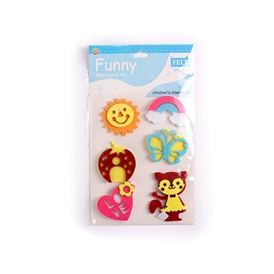 كيس استيكر اطفال اشكال مقاس 16.3*11.9 AAA 012:007