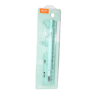 برجل مدرسى بسنون 2.0مم + مسطرة /كارت رقم 2506