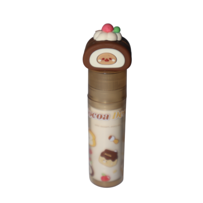 استيكة شكل صباع روج جراب بلاستيك Cocoa Desert رقم KK-3016