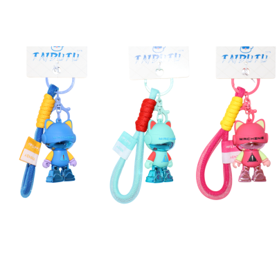 ميدالية مفاتيح بلاستيك لميع الوان مختلفة رقم 5-142