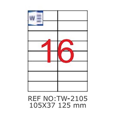 فرخ ورق ليبل A4 متعدد 100/16 Tanx فرخ TW-2105