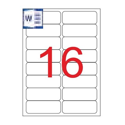 فرخ ورق ليبل A4 متعدد 100/16 Tanx فرخ TW-2216