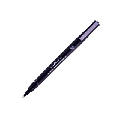 قلم Uni ريشة أسود (PiN200(0.7