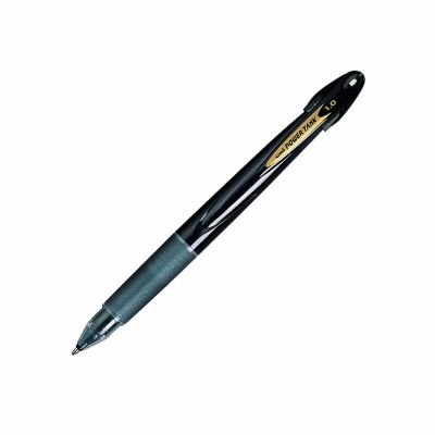 قلم حبر جاف يونى بول سن رولر 1.0مم SG-200 (1.0) BLACK Power Tank