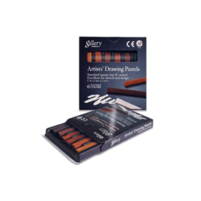 طقم جاليرى ارتست درونج باستل مربع اللون الأرض / C6E