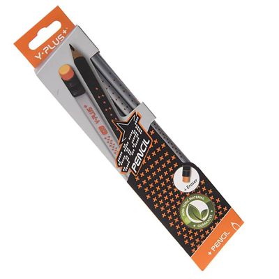 علبة قلم رصاص واى بلص باستيكة HB-PX 131310 STAR عبوة 12